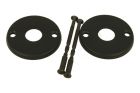 Rosace ronde bec de cane laiton noir pour TM-400 z*