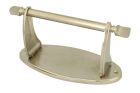 Support de rouleau papier de toilette nickel satiné
