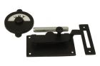 Verrou de porte de WC Vrij/Bezet 92x52mm noir