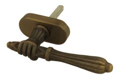 Poignée (1885) laiton patiné