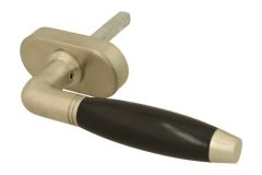 Poignée (1931) nickel satiné bois d'ébène