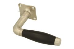 1/2 poignée de porte réversible nickel satiné (1931)