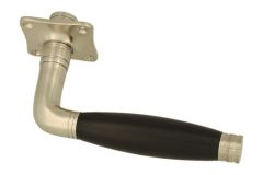 1/2 poignée de porte réversible nickel satiné (1926)