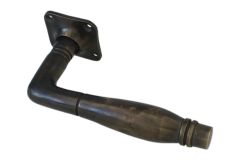 1/2 ensemble de poignée de porte laiton patiné (1928)