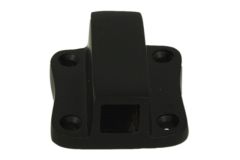 Coulisseau pour crémone de porte laiton noir