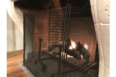 Protection cheminée á 3 volets 77 cm × 143 cm (HxL)