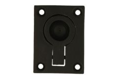 Anneau de trappe en fonte noire L39x H52x D15mm