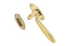 Loquet de fenêtre à battants "Dudok" laiton poli Gauche