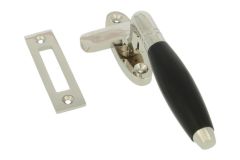 Loquet de fenêtre à battants -Gauche, laiton nickelé