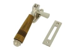 Loquet de fenêtre à battants laiton nickelé en corne (1908)