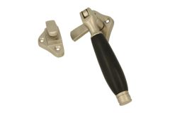 Loquet de fenêtre à battants (1926) nickel satiné bakélite