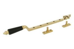 Entrebailleur de fenêtre laiton poli (1890)