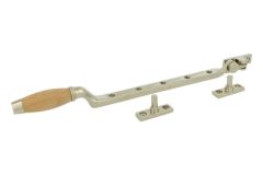 Entrebailleur de fenêtre laiton nickelé (1930)