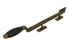 Entrebailleur de fenêtre laiton patiné 315mm (1932)
