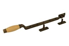 Entrebailleur de fenêtre laiton patiné (1930)