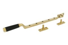 Entrebailleur de fenêtre laiton poli (1918)