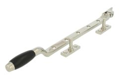 Entrebailleur de fenêtre laiton nickelé bakélite 300mm(1932)