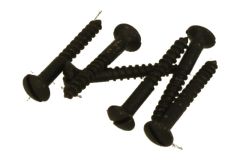 Vis à bois 2,8 x 25 mm (lot de 8) laiton noire