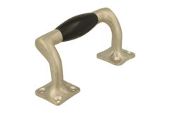 Poignée de tirage déportée nickel satiné bakélite (1932)