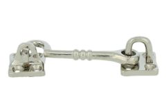 Crochet de toilette en laiton nickelé