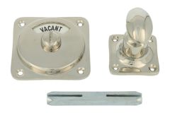 Bouton de condamnation à voyant pour WC Vacant/Engaged