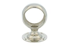 Support pour rampe d'escalier laiton nickelé Ø 40mm