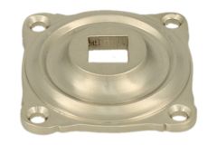 Rosace carré pour sonnette à tirette TB-11 mn