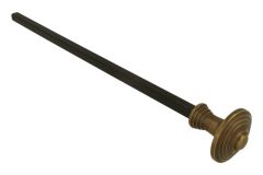 Tige de tirage et son bouton pour sonnette à tirette TB-11 om