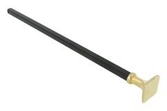 Tige de tirage et son bouton pour sonnette à tirette TB-12 m